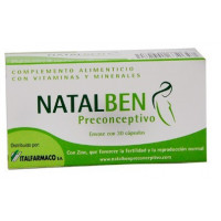 Natalben Preconceptivo 30 Cápsulas  ITALFARMACO