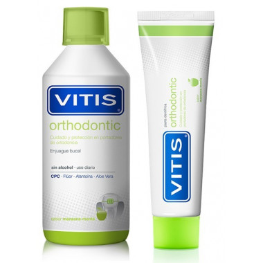 VITIS Pack Orthodontic Colutorio  Pasta Dentífri