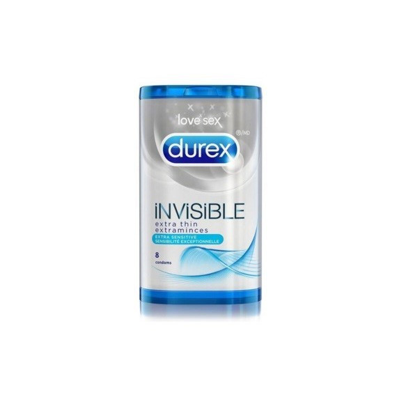 DUREX Invisible Extra Fino Extra Sensitivo 12 un