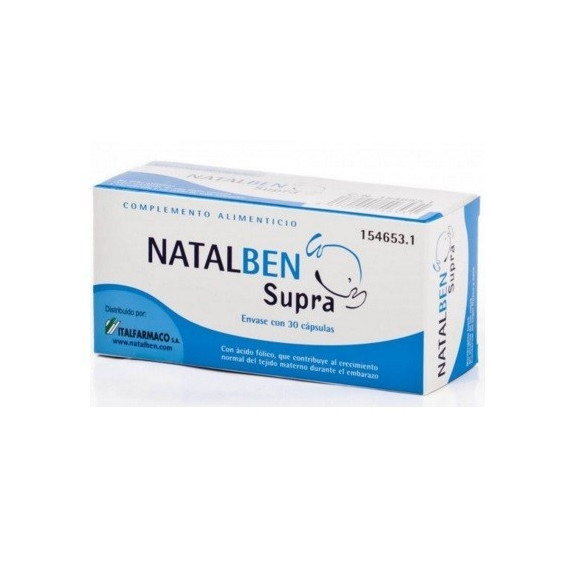 Natalben Supra 30 Cápsulas  ITALFARMACO