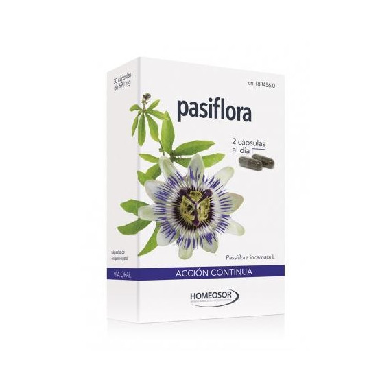 Pharmasor Pasiflora 30 Cápsulas  SORIA NATURAL