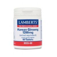Lambert Ginseng Coreano 1200 Mg 60 Comprimidos  LAMBERTS