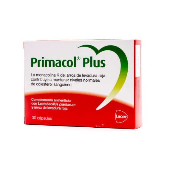 Lacer Primacol Plus 30 Cápsulas  INTAS PHARMACEUTICALS LTD