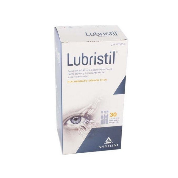 Lubristil Solución Oftálmica 30 Unidosis de 0.3  ANGELINI PHARMA ESPAÑA