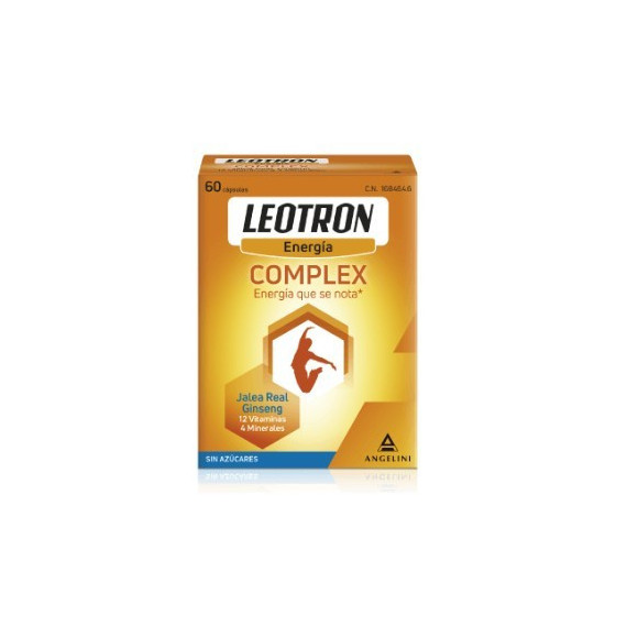 Leotron Energía Complex 60 Cápsulas  ANGELINI PHARMA ESPAÑA S.L.U.