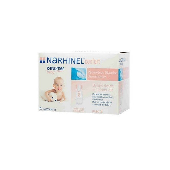 RHINOMER Baby Narhinel Confort 10 Recambios Blan