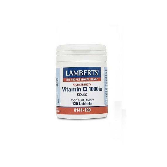 Lamberts Vitamina D3 1000 Ui 120 Cápsulas  LA ALCUZA RIOJANA