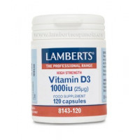 Lamberts Vitamina D3 1000 Ui 120 Cápsulas  LA ALCUZA RIOJANA