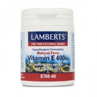 Lamberts Vitamina E Natural 400 Ui 60 Cápsulas  LA ALCUZA RIOJANA