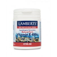 Lamberts Vitamina E Natural 400 Ui 60 Cápsulas  LA ALCUZA RIOJANA