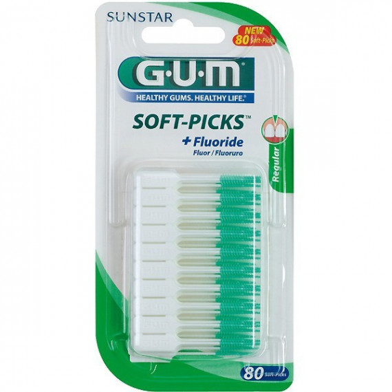 GUM Soft-picks Original Regular 80 Unidades