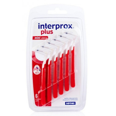 INTERPROX Plus Mini Cónico 6 Unidades