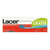 LACER Pack Pasta Dental 125 Ml  Cepillo Regalo