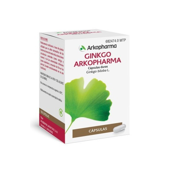 ARKOPHARMA Ginkgo Biloba 100 Cápsulas