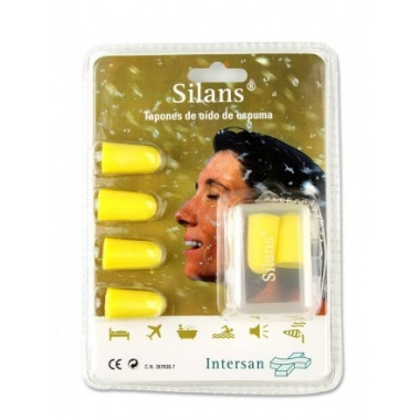 Silans Tapones Oído de Espuma 6 unidades