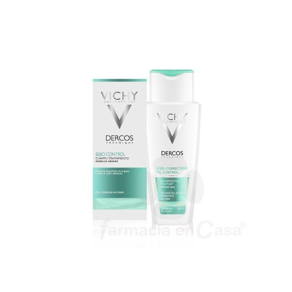 VICHY Dercos Champu Purificante Cabello Graso