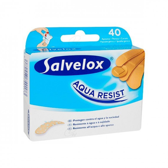 Salvelox Tiritas Aqua Resist 40 Unidades 4 Tamañ  ORKLA CEDERROTH