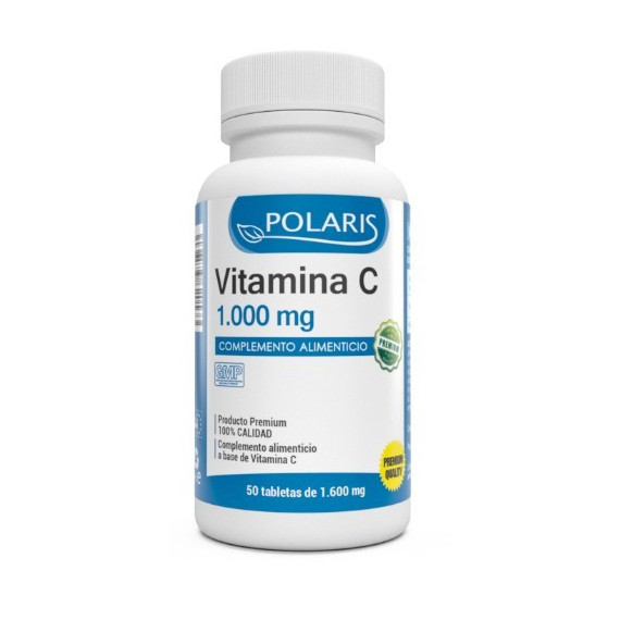 Polaris Vitamina C 1000 Mg 50 Tabletas  CROTTON