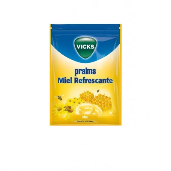 Vicks Caramelos Praims Miel Refrescante 72 G  PROCTER & GAMBLE