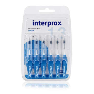 INTERPROX INTERPROXimal Conical 1.3 Mm 6 Cepillo