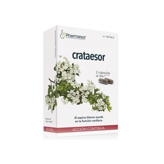 Pharmasor Crataesor 30 Cápsulas  SORIA NATURAL