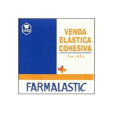 Farmalastic Venda Elástica Cohesiva 5 Cm X 4,5 M  CINFA