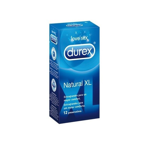 DUREX Love Sex Natural Xl 12 Preservativos