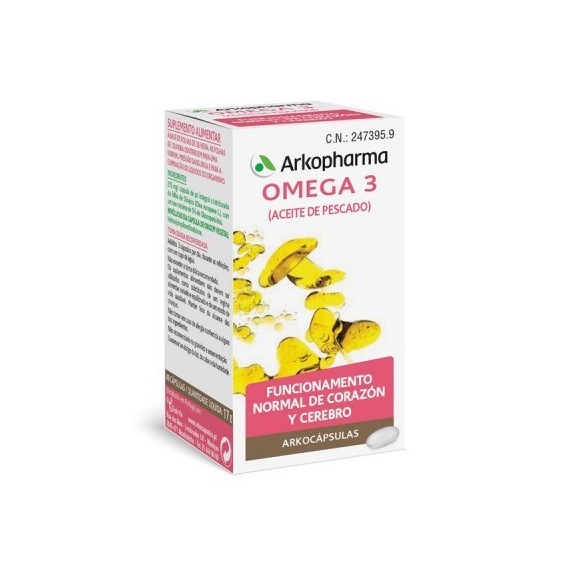 Arkopharma OMEGA-3 100 Cápsulas  ARKOPHARMA LABORATORIOS