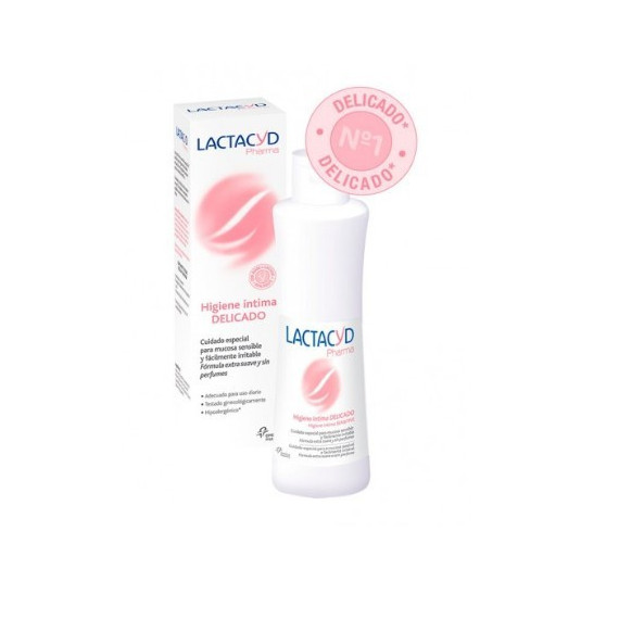 Lactacyd Pharma Delicado Higiene íntima 250 Ml  PERRIGO ESPAÑA S.A.