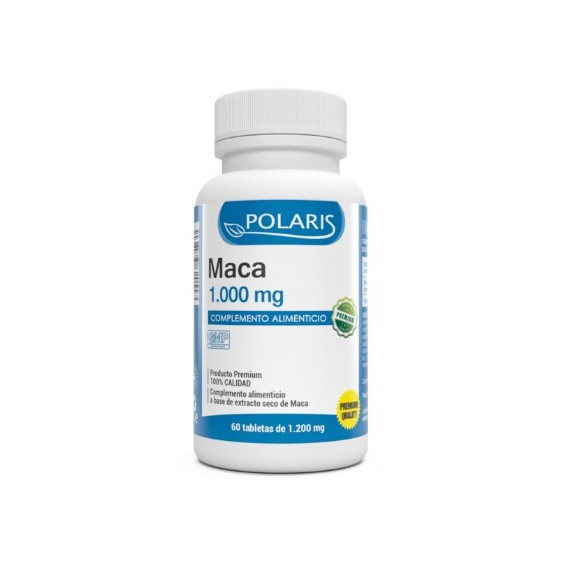 POLARIS Maca 1000 Mg 60 Tabletas