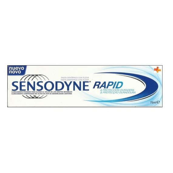 Sensodyne Rapid Dentífrico Protección Duradera 7  GSK