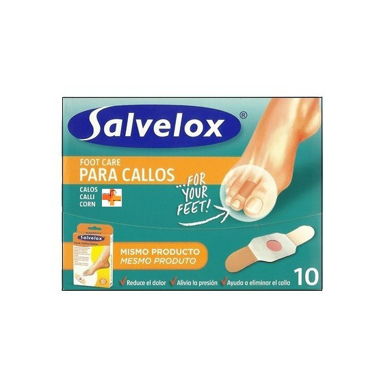 Salvelox Apósito para Callos 10 Unds  ORKLA CEDERROTH