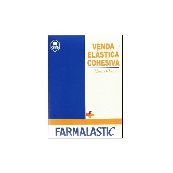 Farmalastic Venda Elástica Cohesiva 7,5 Cm X 4,5  CINFA