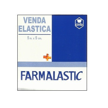 Farmalastic Venda Elástica 5 M X 5 Cm.  CINFA