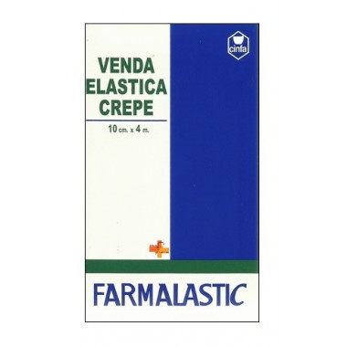 Farmalastic Venda Elástica Crepe 10 Cm X 4M.  CINFA