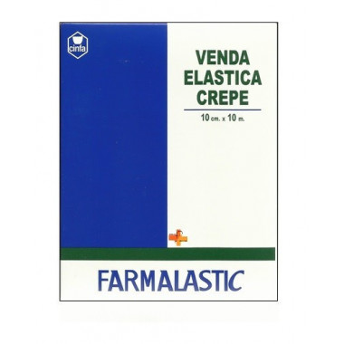 Farmalastic Venda Elástica Crepe 10 Cm X 10 M.  CINFA