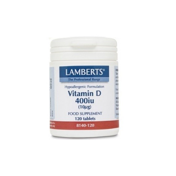 LAMBERTS Vitamina D3 400 Ui 120 Comprimidos