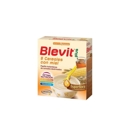 Blevit Plus Superfibra 8 Cer. con Miel 500 Gr  ORDESA