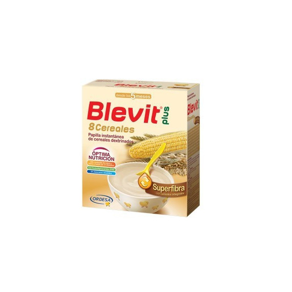 Blevit Plus Gama Superfibra 8 Cereales 600GR  ORDESA