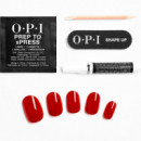 Xpress/on Uñas Artificiales +esmalte de Uñas Big Apple Red  O.P.I