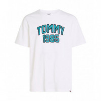 Camisetas Hombre Camiseta TOMMY JEANS Varsity con Logo