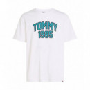 Camisetas Hombre Camiseta TOMMY JEANS Varsity con Logo