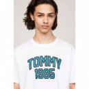 Camisetas Hombre Camiseta TOMMY JEANS Varsity con Logo