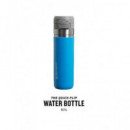 STANLEY Botella Termo 0.7L Quick Flip 12HRS Frio, 40HRS con Hielo 8HRS Caliente Color Azul