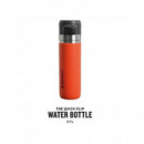 STANLEY Botella Termo 0.7L Quick Flip 12HRS Frio, 40HRS con Hielo 8HRS Caliente Color Tigerlily