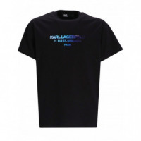 KARL LAGERFELD - T-shirt Crewneck - 990 - 755062542241/990