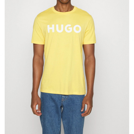 Camiseta HUGO Dulivio Amarilla