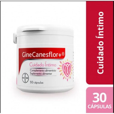 Ginecanesflor+ 30 Capsulas  GINECANESFLOR