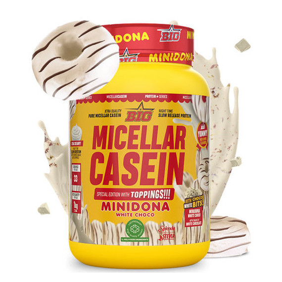 Micellar Casein Minidona White Choco con Toppings Big - 1KG  BIG SUPPLEMENTS
