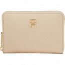 Cartera Essential Mediana con Monograma Th de TOMMY HILFIGER